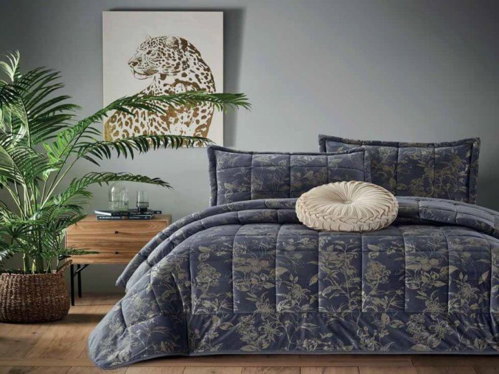 Πάπλωμα Υπέρδιπλο Gold Elegant Velvet Γαρύφαλλο 220x240 | Γαρύφαλλο - Λευκά Είδη